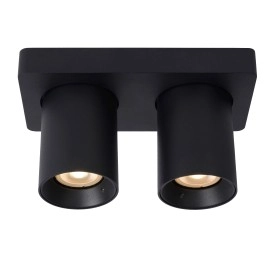 NIGEL griestu prožektors 2x5w melna (Lucide)