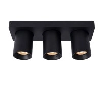 NIGEL griestu prožektors 3x5w melna (Lucide)