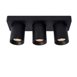 NIGEL griestu prožektors 3x5w melna (Lucide)