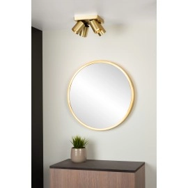 NIGEL griestu prožektors 4x5w matēta zelta / misiņa tonī (Lucide)