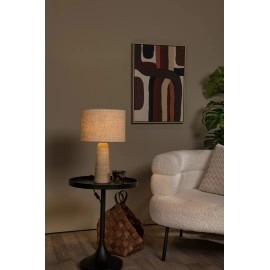 NIMUE galda lampa Ø30 cm 1xE27 taupe (Lucide)