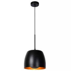 NOLAN piekarama lampa Ø24 cm 1xE27 melna / matēta zelta/misiņa (Lucide)