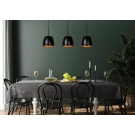 NOLAN piekarama lampa 104 cm 3xE27 melna / matēta zelta/misiņa (Lucide)