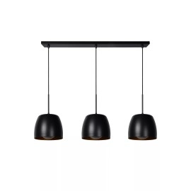 NOLAN piekarama lampa 104 cm 3xE27 melna / matēta zelta/misiņa (Lucide)