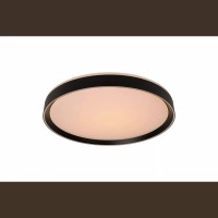 NURIA griestu gaismeklis Ø30 cm LED 18 W 2700K melns (Lucide)