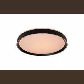 NURIA griestu gaismeklis Ø30 cm LED 18 W 2700K melns (Lucide)