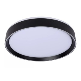 NURIA griestu gaismeklis Ø40 cm LED 24 W 2700K melns (Lucide)