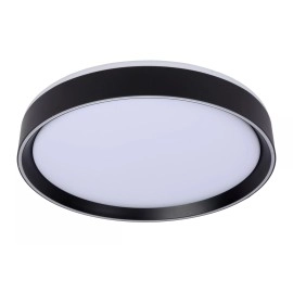 NURIA griestu gaismeklis Ø40 cm LED 24 W 2700K melns (Lucide)