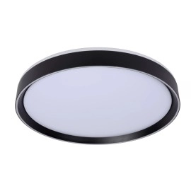 NURIA griestu gaismeklis Ø50 cm LED 36 W 2700K melns (Lucide)