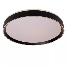 NURIA griestu gaismeklis Ø50 cm LED 36 W 2700K melns (Lucide)