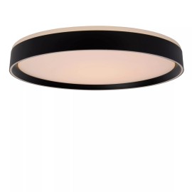 NURIA griestu gaismeklis Ø50 cm LED 36 W 2700K melns (Lucide)