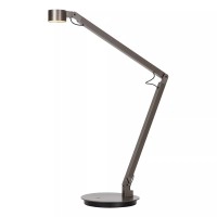 OGDEN rakstāmgalda lampa LED 3 StepDim 7W 3000K pelēka dzelzs (Lucide)