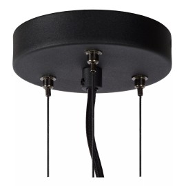 OLIVIA piekaramā lampa Ø40 cm 3xE27 40 W dūmu pelēka (Lucide)