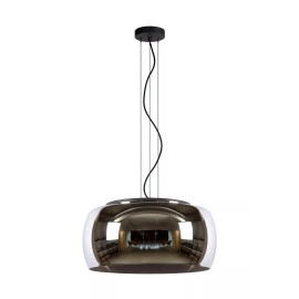 OLIVIA piekarama lampa Ø50 cm 3xE27 dūmu pelēka (Lucide)