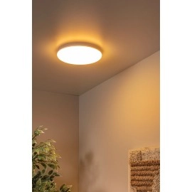 OLSON vannas istabas griestu lampa Ø29 cm LED CCT 24W opāla (Lucide)