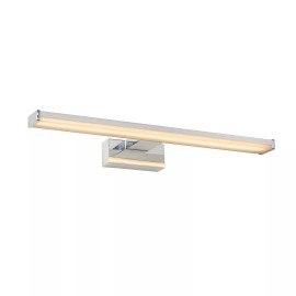 ONNO Vannas istabas spoguļa lampa 1x8W integrēts LED IP44 satīna hroma (Lucide)