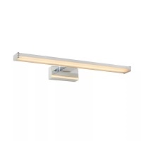 ONNO Vannas istabas spoguļa lampa 1x11W integrēts LED IP44 satīna hroma (Lucide)