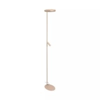 ORTOLAN stāvlampa LED 12W+3W CCT, taupe (Lucide)