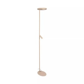 ORTOLAN stāvlampa LED 12W+3W CCT, taupe (Lucide)