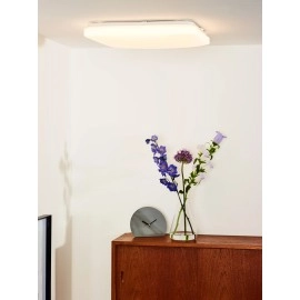 OTIS griestu lampa 42x42 cm LED 1x42W 3000K opāla (Lucide)