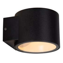 OXFORD āra sienas lampa 1xG9 melna (Lucide)