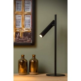 PHILON dimmējama LED galda lampa 4,5 W 3000K melna (Lucide)
