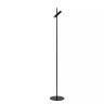 PHILON dimmējama LED stāvlampa lasīšanai 4,5 W 3000K melna (Lucide)