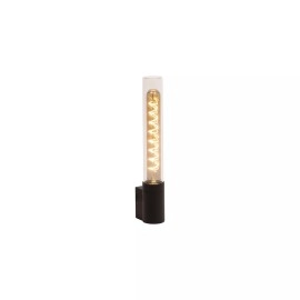 PILAR āra sienas lampa 1 × 6 W E27 melna (Lucide)