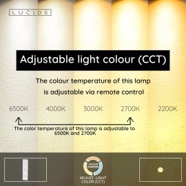 PINO uzlādējama āra galda lampa LED 1x1.5W balta (Lucide)