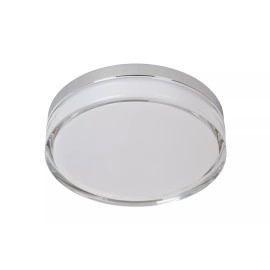 PLANO vannas istabas griestu lampa Ø23 cm LED dimmējama 11W opāla (Lucide)