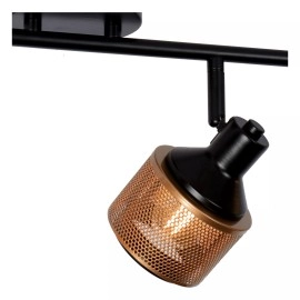 Griestu prožektors RAFA 4xE14 40W melna (Lucide)