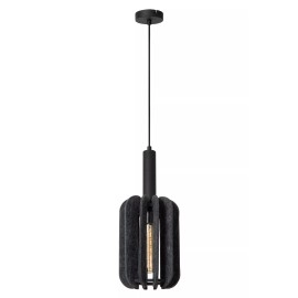 RAFAL piekaramā lampa Ø20 cm E27 pelēka (Lucide)