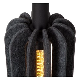 RAFAL piekaramā lampa 3xE27 pelēka (Lucide)