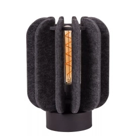 RAFAL galda lampa Ø23 cm E27 pelēka (Lucide)