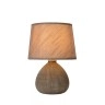 RAMZI galda lampa Ø18 cm 1xE14 brūna (Lucide)