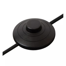 RANKOS stāvlampa ar izliektu statīvu 38x12 cm 1xE27 melna (Lucide)