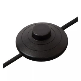 RANKOS stāvlampa ar izliektu statīvu 38x12 cm 1xE27 melna (Lucide)