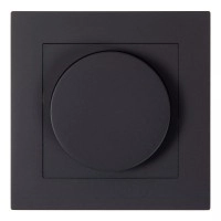 RECESSED iebūvējamais LED dimmeris 300 W melns (Lucide)