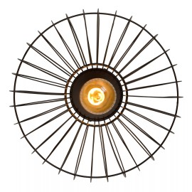 REDA Griestu lampa Ø32cm 1x40W E27 melna (Lucide)