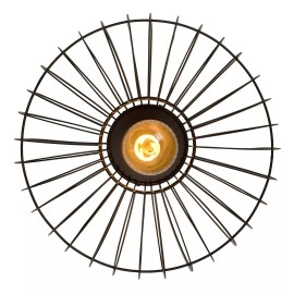 REDA Griestu lampa Ø32cm 1x40W E27 melna (Lucide)