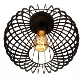REDA Griestu lampa Ø32cm 1x40W E27 melna (Lucide)