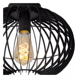 REDA Griestu lampa Ø32cm 1x40W E27 melna (Lucide)