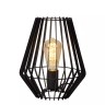 REDA galda lampa 1xE27 40 W melna (Lucide)