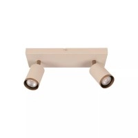 REGINA griestu prožektors 2xGU10 taupe (Lucide)