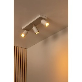 REGINA griestu prožektors 40 cm 3xGU10 taupe (Lucide)