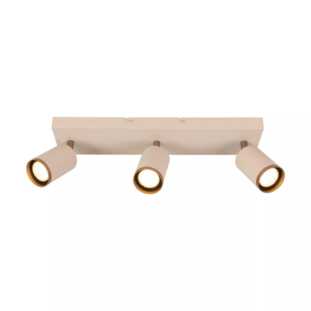 REGINA griestu prožektors 40 cm 3xGU10 taupe (Lucide)