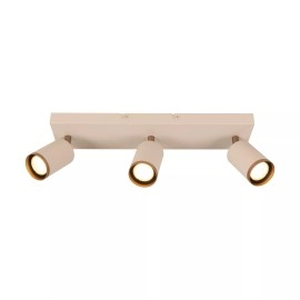 REGINA griestu prožektors 40 cm 3xGU10 taupe (Lucide)