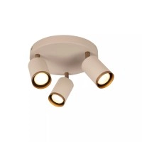 REGINA griestu prožektors Ø21 cm 3xGU10 taupe (Lucide)