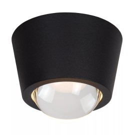 RIGON griestu lampa LED 6W 3000K melna (Lucide)