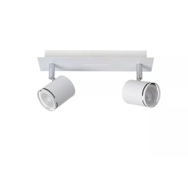 RILOU griestu prožektors GU10 LED 2x5W 3000K balts (Lucide)